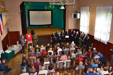Zpívání na slavnosti uvedení knihy Františka Dobiáše - Jimramov 12.7.2020 – fotografie 1