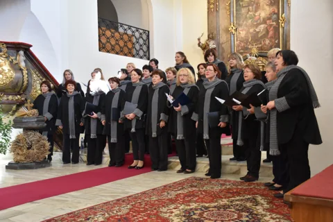 Společné zpívání s Cantus Feminae z Nechanic 15.10.2017 – fotografie 8